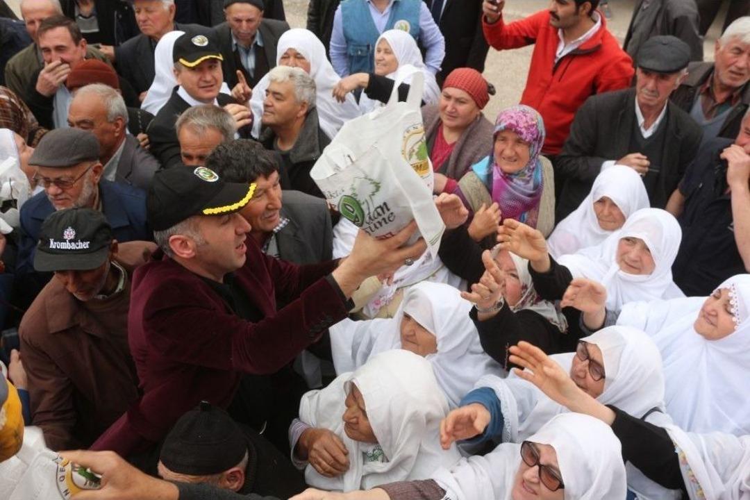 İkinci B&uuml;y&uuml;k Ağa&ccedil; Seferberliğine İlk Destek Sarıcakaya&rsquo;dan