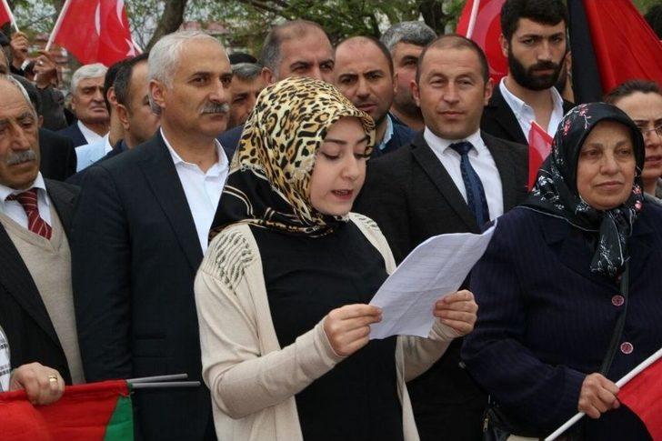 Ardahan’da İsrail Protestosu G2