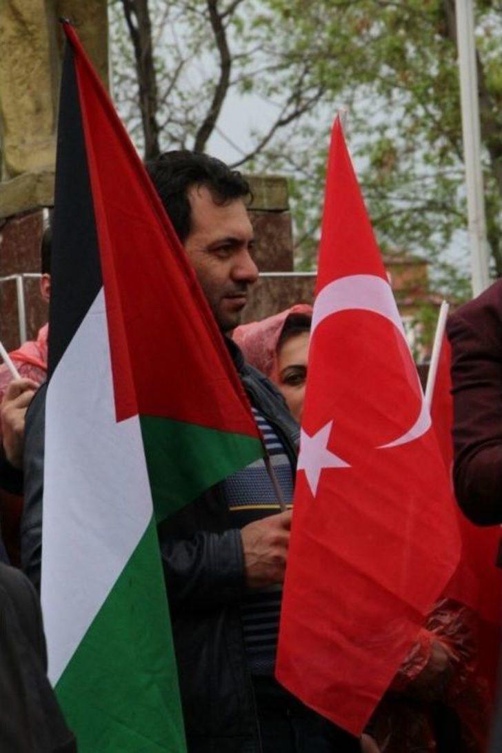 Ardahan’da İsrail Protestosu G5