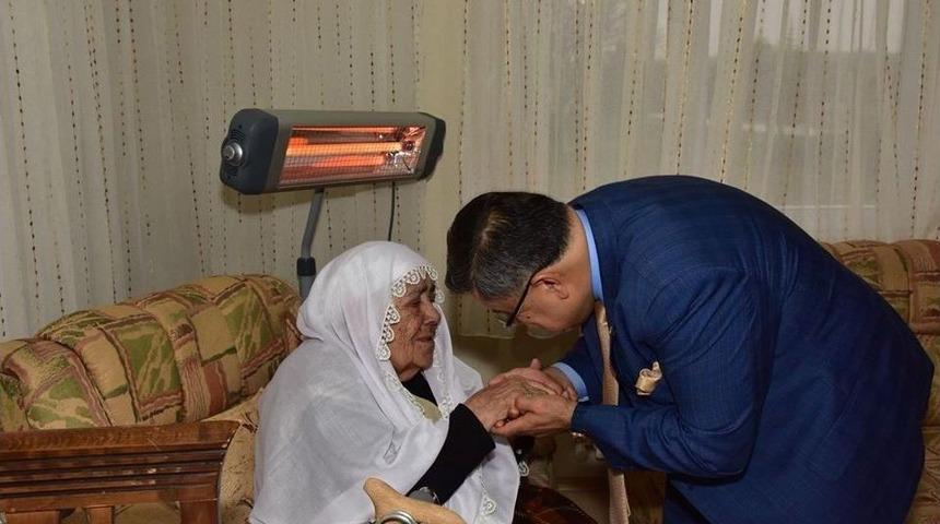 Başkan Yağcı&rsquo;dan Şehit Ailesine Ziyaret