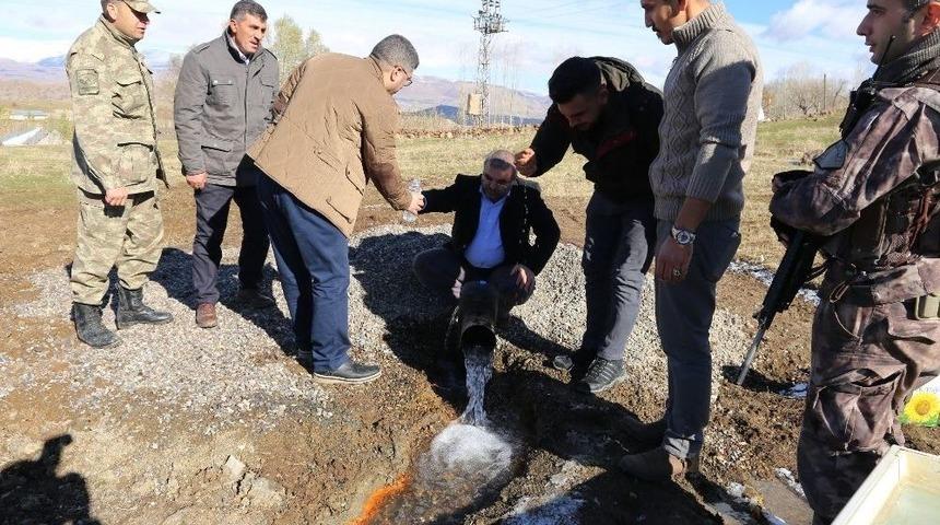 Varto&rsquo;da Doğal Maden Suyu Kaynağı Bulundu