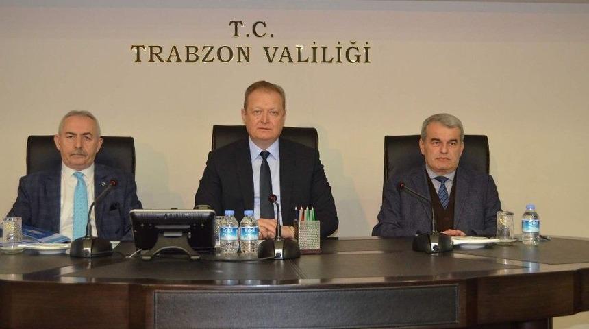 Trabzon&rsquo;da Se&ccedil;im G&uuml;venliği Toplantısı Vali Y&uuml;cel Yavuz&rsquo;un Başkanlığında Yapıldı