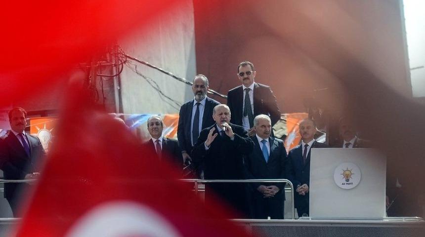 Cumhurbaşkan Recep Tayyip Erdoğan: "afrin&rsquo;le Bitmeyecek, İdlib, Menbi&ccedil; Var Arkada. Hak Oralarda Tecelli Edene Kadar Yola Devam"