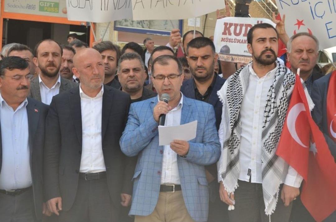 Artvin&rsquo;de Kud&uuml;s Protestosu