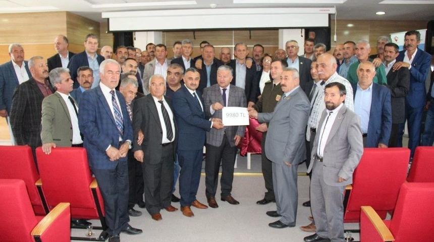 Muhtarlardan Tskgv&rsquo;ye Destek