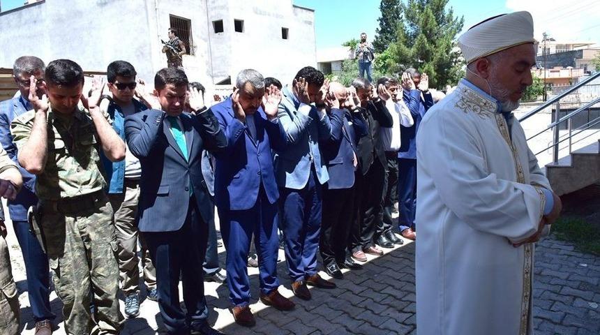 Ceylanpınar&rsquo;da Şehit Filistinliler İ&ccedil;in Gıyabi Cenaze Namazı Kılındı