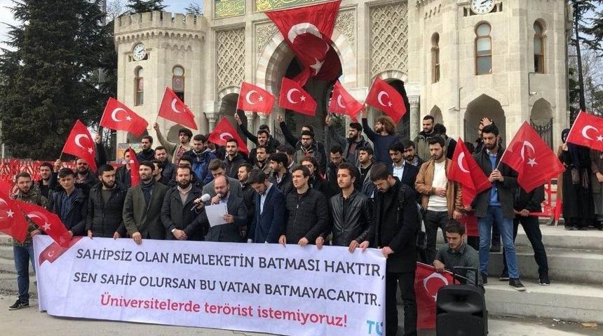 &Uuml;niversite &Ouml;ğrencilerinden Ter&ouml;re Karşı Ortak Basın A&ccedil;ıklaması