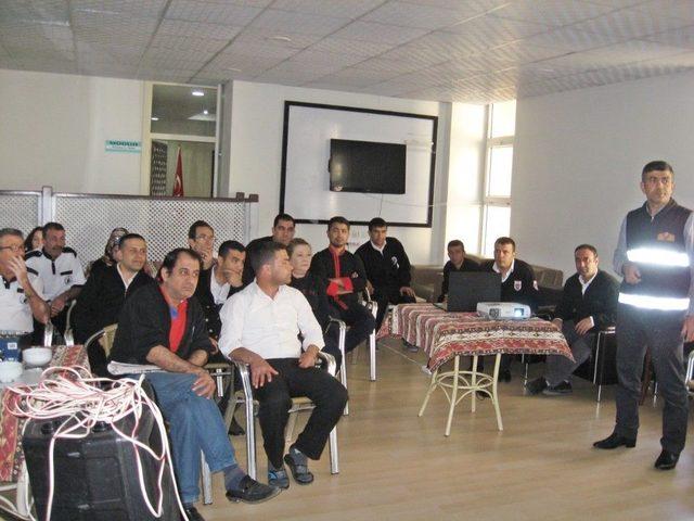 Gaziantep Öğretmenevi’nde Yangın Söndürme Eğitimi Verildi