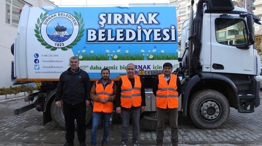 Şırnak Belediyesi Filosuna Bir Ara&ccedil; Daha Kattı