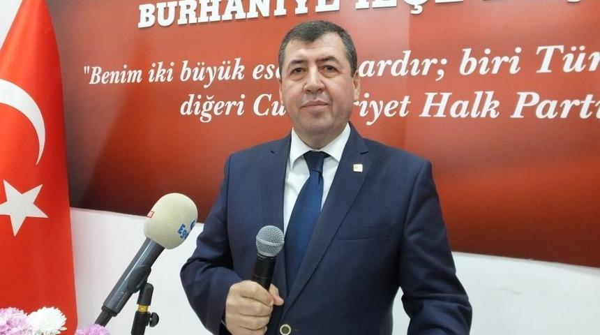 Burhaniye Chp&rsquo;de Erdil Adaylığını A&ccedil;ıkladı