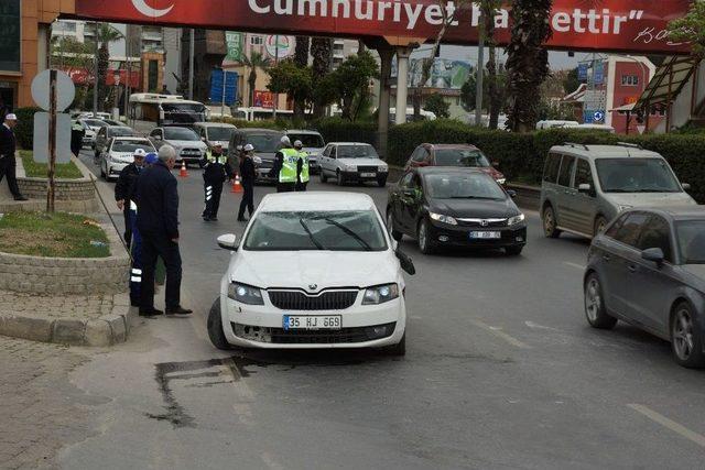 Aydın’da Trafik Kazası; 1 Yaralı