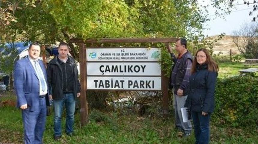 &Ccedil;amlıkoy Tabiat Parkında İnceleme Ve Denetlemeler Yapıldı