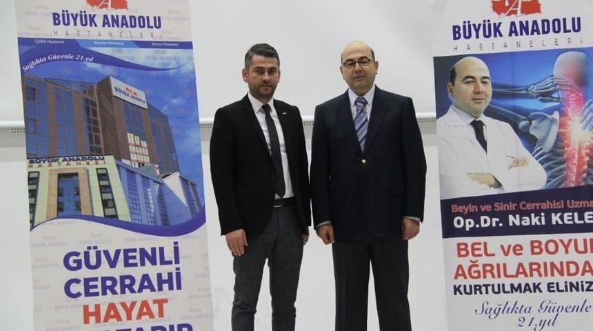 Kapalı Tam Endoskopik Bel Fıtığı Ameliyatı Havza&rsquo;da Anlatıldı