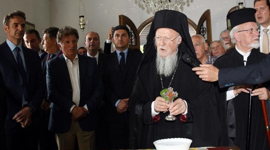 Aya Konstantin Manastırı&rsquo;nın A&ccedil;ılışı Dolayısıyla Ayin Yapıldı