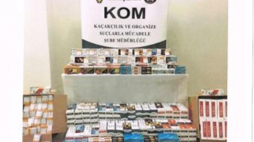 Polis, 4 Bin 398 Paket Ka&ccedil;ak Sigara Ve 424 Kilo T&uuml;t&uuml;n Ele Ge&ccedil;irdi