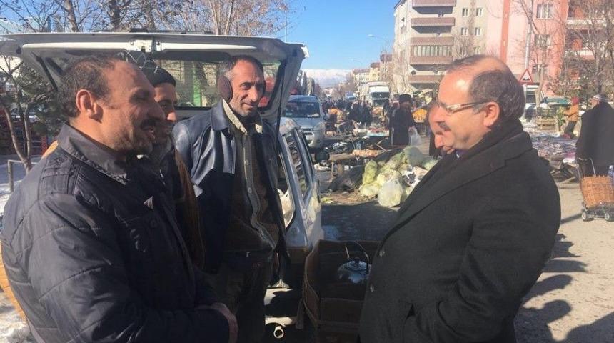 Milletvekili Delig&ouml;z&rsquo;den Esnafa Ziyaret