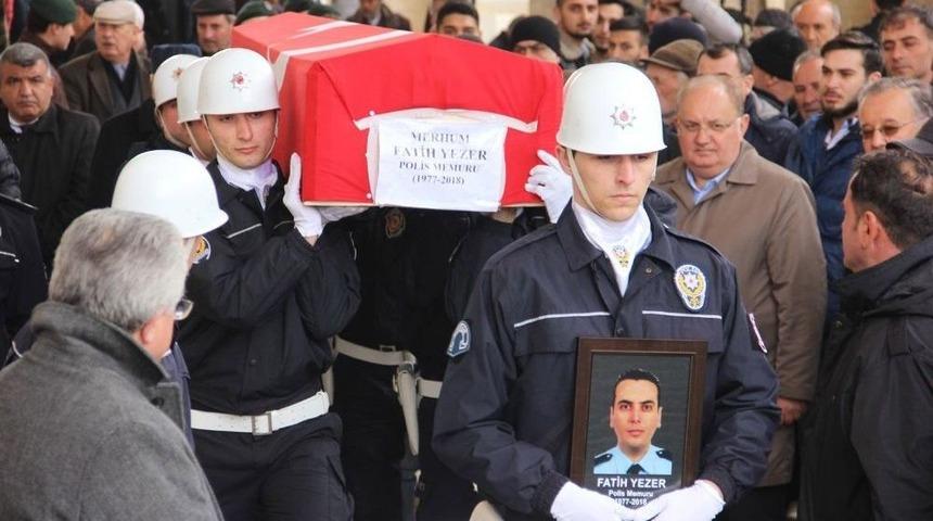 Hayatını Kaybeden Polis Memuru Son Yolculuğuna Uğurlandı