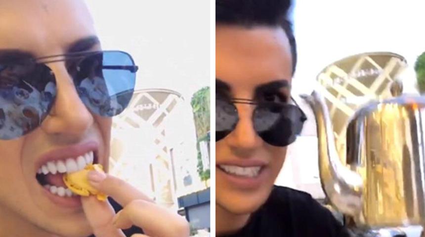 Sonuna kadar haklı! Makaron ve &ccedil;ay fiyatını duyan Kerimcan Durmaz isyan etti