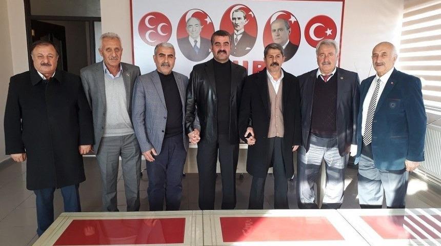 Mhp İl Başkanı Avşar’a Hayırlı Olsun Ziyaretleri Sürüyor