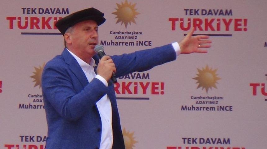 Chp&rsquo;nin Cumhurbaşkanı Adayı Muharrem İnce Medyaya Y&uuml;klendi