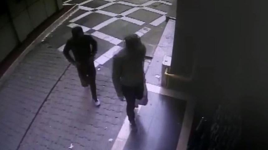 G&uuml;venlik Kamerasından Tespit Edilen Hırsızlar Yakalandı