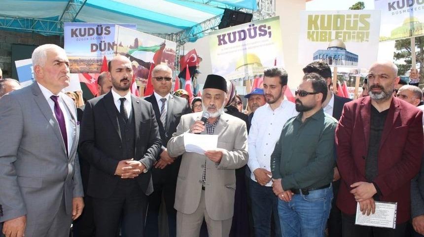 Erzincan&rsquo;dan Kud&uuml;s Kararına Tepki