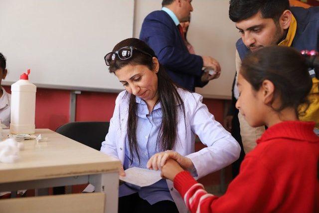 Mardin’de Öğrenciler İçin Sağlık Taraması