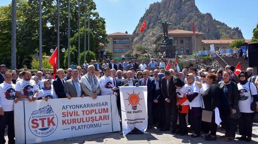 Ak Parti Afyonkarahisar İl Başkanlığından &ldquo;filistin&rsquo;e Destek Mitingi&rdquo;