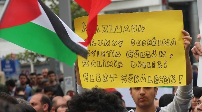 Elazığ&rsquo;dan Abd Ve İsrail&rsquo;e Tepki