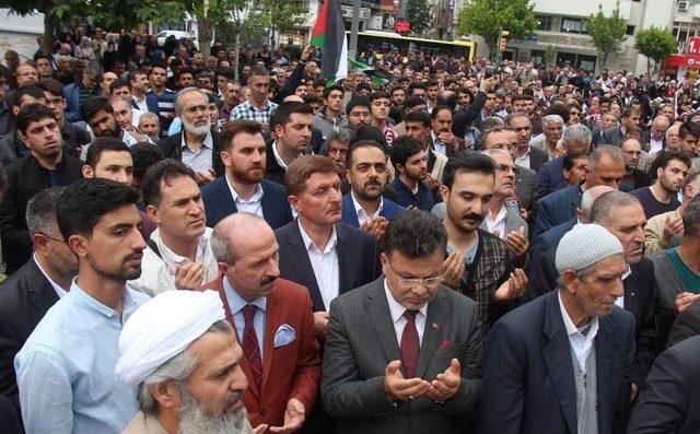 Elazığ’dan Abd Ve İsrail’e Tepki