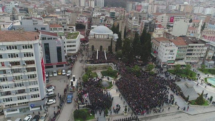 Samsunlu Şehit Pilotu Binlerce Kişi Ebediyete Uğurladı G2