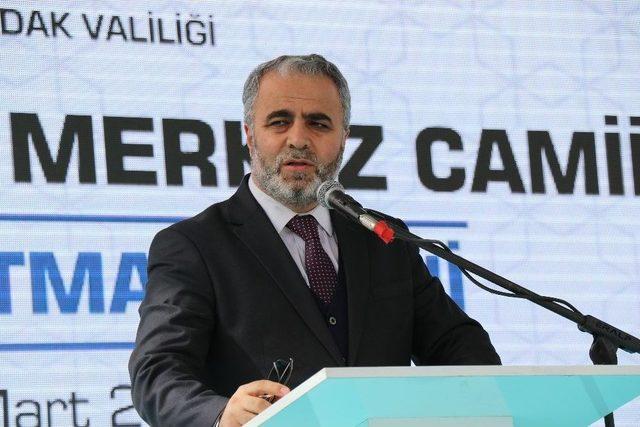 Zonguldak Merkez Camii’nin Temeli Atıldı