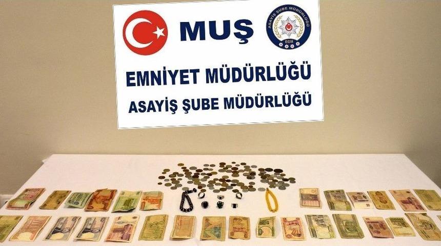 Para Koleksiyonu Hırsızı Tutuklandı