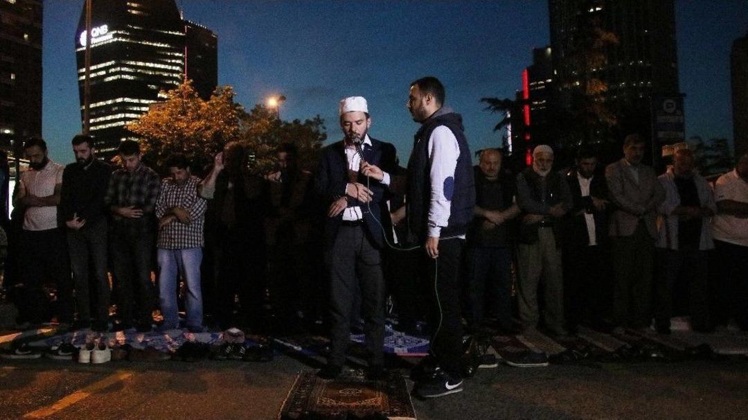 Levent&rsquo;te İsrail Konsolosluğu &Ouml;n&uuml;nde Eylem