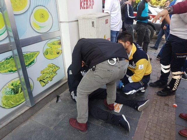 Uyuşturucu Krizi Geçiren Genç, Polisi Görünce Kaçmaya Çalıştı