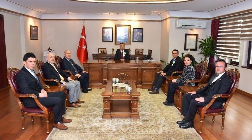 Vali Çeber’e Orman Haftası Ve Dünya Meteoroloji Günü Ziyareti