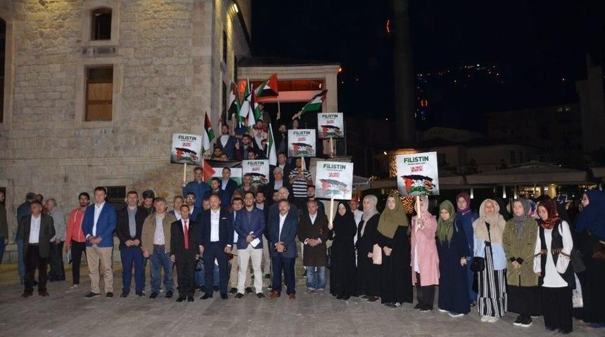 Stk&rsquo;lar, Filistin Halkına Yapılanları Protesto Etti