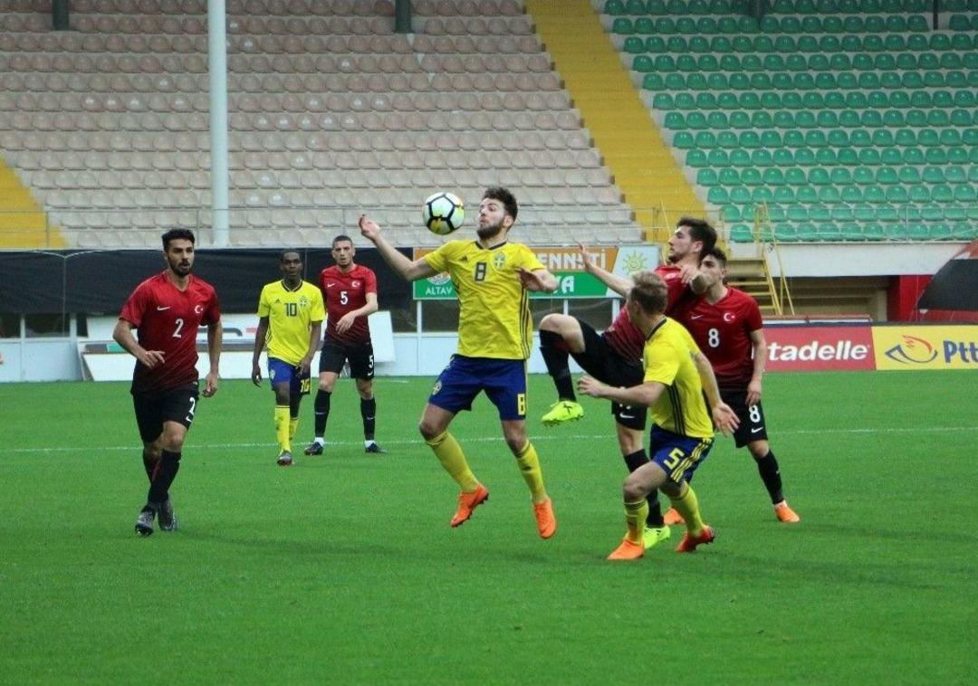 U21 Avrupa Şampiyonası Grup Eleme: T&uuml;rkiye: - İsve&ccedil;: 3