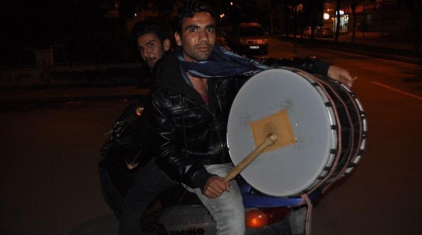 Batman&rsquo;da Motorize Ramazan Davulcuları İşbaşında