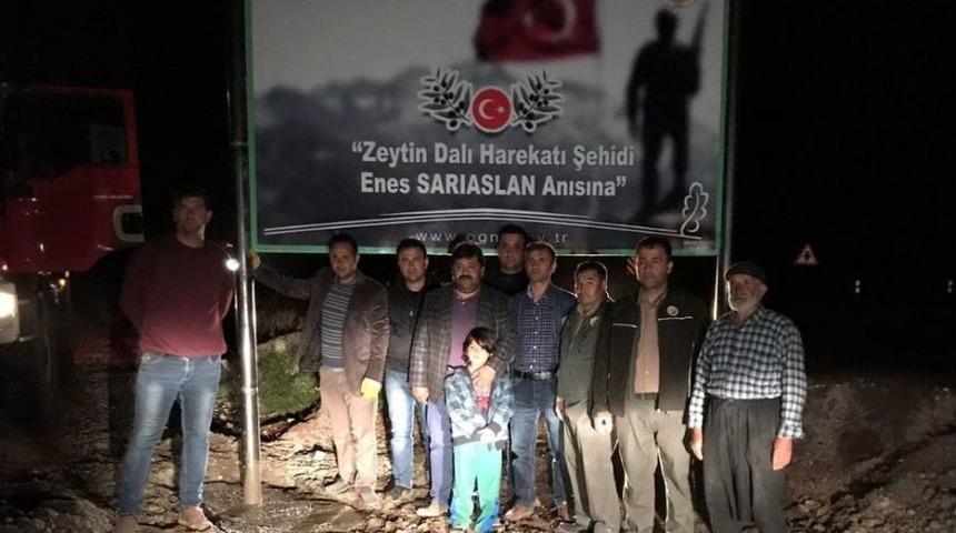 Şehit Enes Sarıaslan Anıtı Ve Hatıra Ormanı Yapılıyor