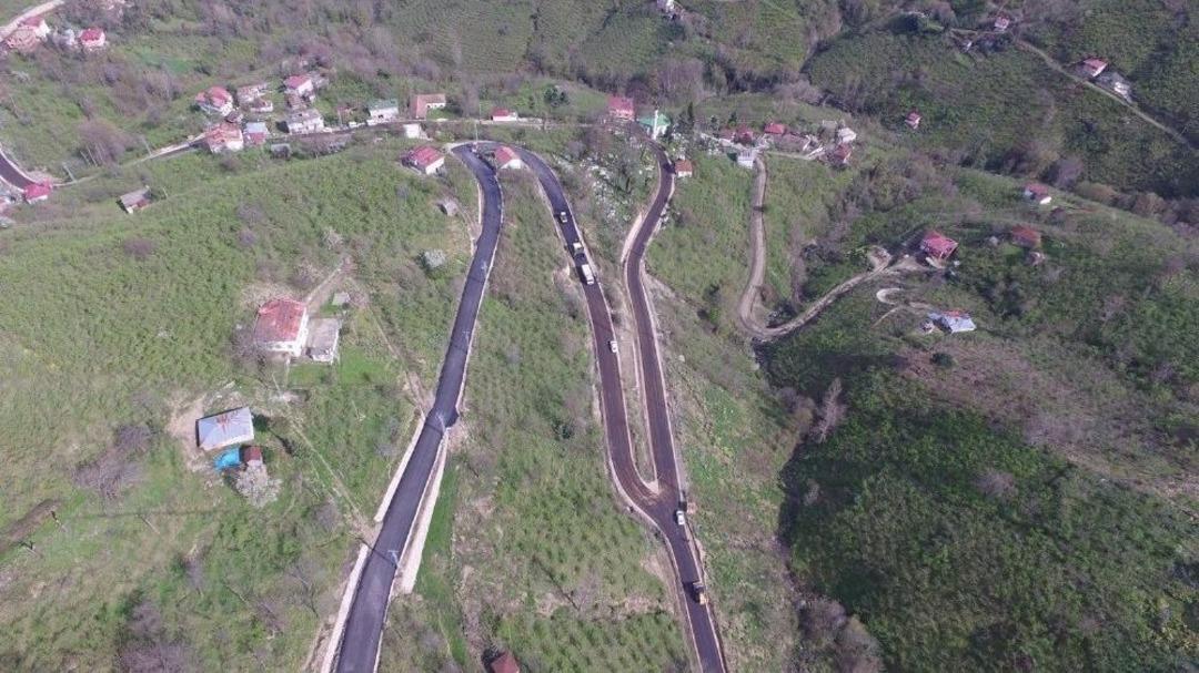 Ordu Kırsalında Asfalt Seferberliği
