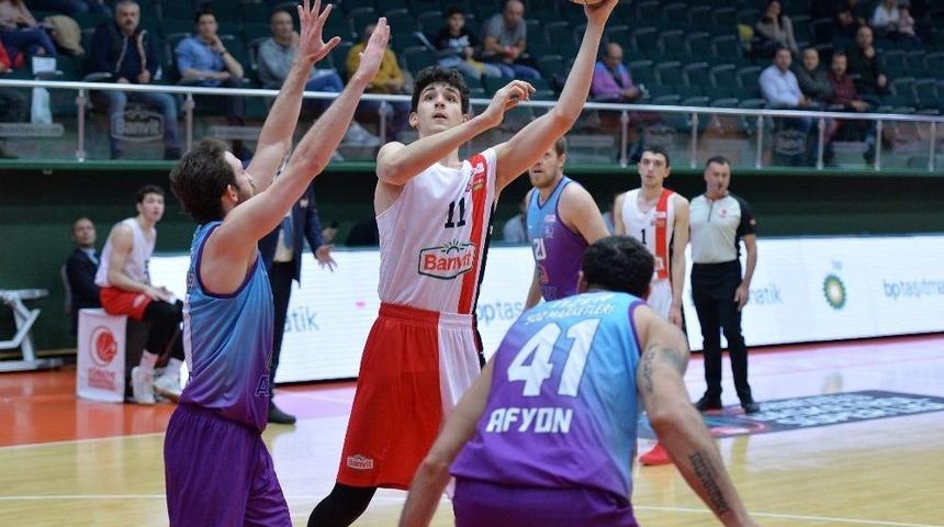 Bandırma Kırmızı- Afyon Belediyespor&rsquo;a 74-92 Kaybetti