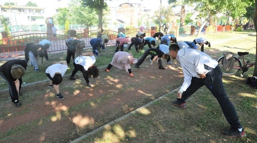 Aydınlı Kadınlardan Sabah Sporuna Yoğun İlgi
