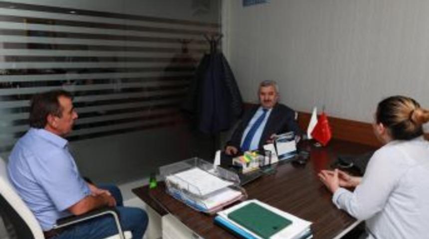 Başkan Baran&rsquo;dan Yangın &Ccedil;ıkan Otele Ziyaret