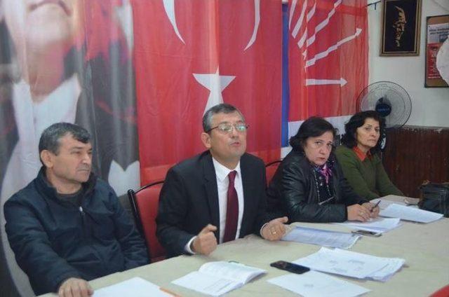 Chp Selendi İlçe Başkanlığına Fikri Kaygısız Seçildi