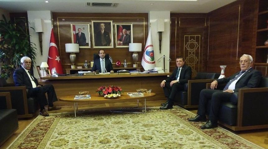 Bakan Yardımcısı &Ccedil;iftci, Erciş Tso Heyetini Kabul Etti