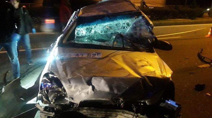 Rize&rsquo;de Kaza: 1 &Ouml;l&uuml;, 3 Yaralı