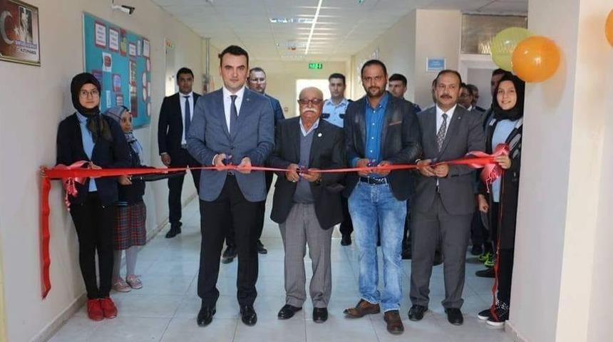 Şehit Er Cafer Mavi K&uuml;t&uuml;phanesi A&ccedil;ıldı