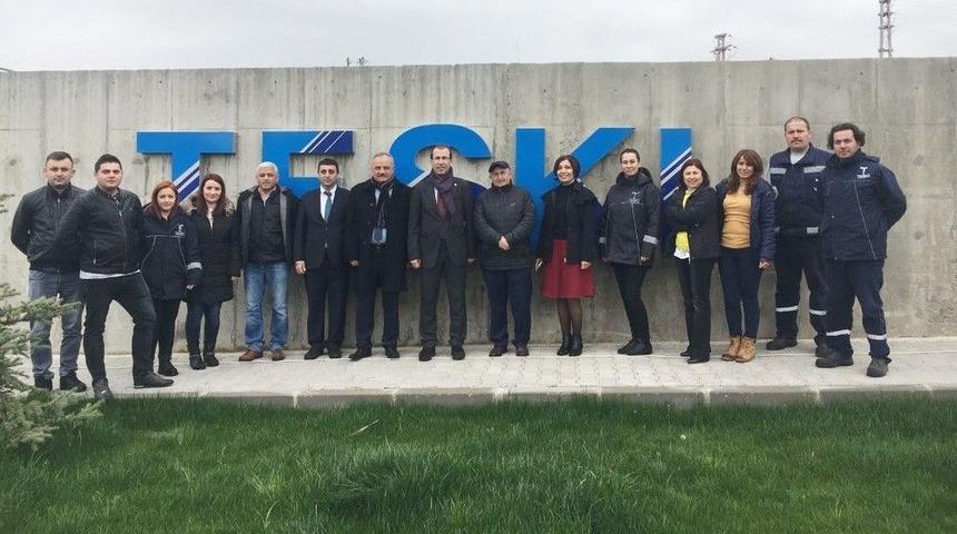 Tekirdağ &Ccedil;evre Ve Şehircilik İl M&uuml;d&uuml;rl&uuml;ğ&uuml; Teski&rsquo;nin Yatırımlarını İnceledi