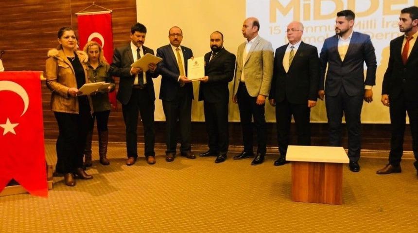 Mazbatalarını Aldılar